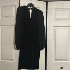 Vince Camuto Black Long Sleeve Dress
